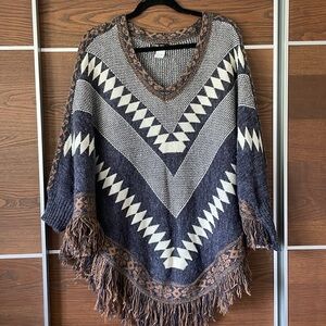West 36 Poncho